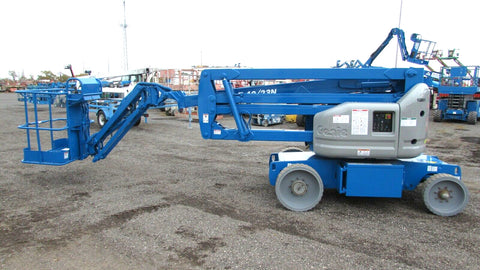 2011 GENIE Z40/23NRJ ARTICULATING BOOM LIFT AERIAL LIFT WITH JIB ARM 40' REACH ELECTRIC 876 HOURS STOCK # BF9265149-AEEB - United Lift Equipment LLC