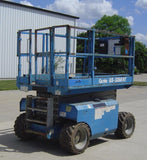 2007 GENIE GS3268RT SCISSOR LIFT 32' REACH DIESEL ROUGH TERRAIN 4WD 2585 HOURS STOCK # BF9135219-KENE - United Lift Used & New Forklift Telehandler Scissor Lift Boomlift