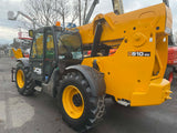 2017 JCB 510-56 10000 LB DIESEL OUTRIGGERS TELESCOPIC FORKLIFT TELEHANDLER 4WD ENCLOSED CAB WITH HEAT AND AC 3185 HOURS STOCK # BF91178549-NLPA - United Lift Equipment LLC