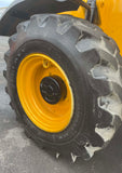 2017 JCB 510-56 10000 LB DIESEL OUTRIGGERS TELESCOPIC FORKLIFT TELEHANDLER 4WD ENCLOSED CAB WITH HEAT AND AC 3185 HOURS STOCK # BF91178549-NLPA - United Lift Equipment LLC