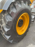 2017 JCB 510-56 10000 LB DIESEL OUTRIGGERS TELESCOPIC FORKLIFT TELEHANDLER 4WD ENCLOSED CAB WITH HEAT AND AC 3185 HOURS STOCK # BF91178549-NLPA - United Lift Equipment LLC