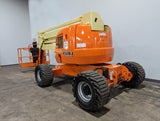 2014 JLG 450AJ ARTICULATING BOOM LIFT AERIAL LIFT WITH JIB ARM 45' REACH DIESEL 4WD 2000 HOURS STOCK # BF9384579-ILE - United Lift Equipment LLC