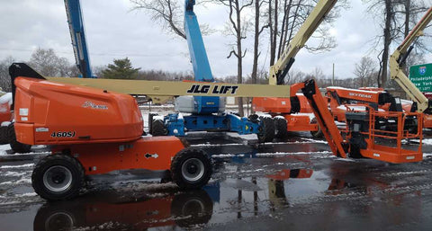 2017 JLG 460SJ STRAIGHT BOOM LIFT AERIAL LIFT WITH JIB ARM 46' REACH DIESEL 4WD 2050 HOURS STOCK # BF9598759-NLEQ - United Lift Equipment LLC