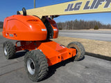 2013 JLG 460SJ TELESCOPIC STRAIGHT BOOM LIFT AERIAL LIFT WITH JIB ARM 46' REACH DIESEL 4WD 3691 HOURS STOCK # BF9399139-PAB - United Lift Equipment LLC