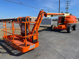 2013 JLG 460SJ TELESCOPIC STRAIGHT BOOM LIFT AERIAL LIFT WITH JIB ARM 46' REACH DIESEL 4WD 3691 HOURS STOCK # BF9399139-PAB - United Lift Equipment LLC