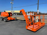 2013 JLG 460SJ TELESCOPIC STRAIGHT BOOM LIFT AERIAL LIFT WITH JIB ARM 46' REACH DIESEL 4WD 3691 HOURS STOCK # BF9399139-PAB - United Lift Equipment LLC