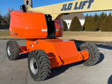 2016 JLG 460SJ STRAIGHT BOOM LIFT AERIAL LIFT WITH JIB ARM 46' REACH DUAL FUEL 4WD 2509 HOURS STOCK # BF9559129-PAB - United Lift Equipment LLC