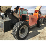 2012 JLG G9-43A 9000 LB DIESEL TELESCOPIC FORKLIFT TELEHANDLER PNEUMATIC 4WD ENCLOSED CAB 4900 HOURS STOCK # BF9558529-699-WIB - United Lift Used & New Forklift Telehandler Scissor Lift Boomlift