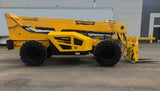 2018 PETTIBONE T944X 9000 LB DIESEL TELESCOPIC FORKLIFT TELEHANDLER PNEUMATIC ENCLOSED CAB SIDE TILT CARRIAGE 1715 HOURS STOCK # BF91124739-NLEQ - United Lift Equipment LLC