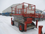 2011 SKYJACK 7127RT SCISSOR LIFT 27' REACH DUAL FUEL ROUGH TERRAIN TIRES 2169 HOURS STOCK # BF9168529-249-WIB - United Lift Used & New Forklift Telehandler Scissor Lift Boomlift