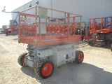 2012 SKYJACK SJ6826RT SCISSOR LIFT 26' REACH DUAL FUEL PNEUMATIC TIRES 1801 HOURS STOCK # BF9118529-WIB - United Lift Used & New Forklift Telehandler Scissor Lift Boomlift