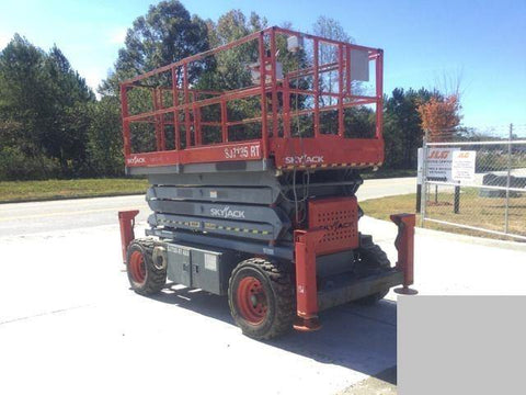 2007 SKYJACK SJ7135RT SCISSOR LIFT 35' REACH DUAL FUEL PNEUMATIC TIRES OUTRIGGERS 3451 HOURS STOCK # BF9129539-WIBGA - United Lift Used & New Forklift Telehandler Scissor Lift Boomlift