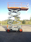 2007 SKYJACK SJ7135RT SCISSOR LIFT 35' REACH DUAL FUEL PNEUMATIC TIRES 2421 HOURS STOCK # BF9104549-WIB - United Lift Used & New Forklift Telehandler Scissor Lift Boomlift