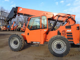 2019 SKYTRAK 6042 6000 LB DIESEL TELESCOPIC FORKLIFT TELEHANDLER PNEUMATIC 4WD ENCLOSED CAB 427 HOURS STOCK # BF9755139-VAOH - United Lift Equipment LLC