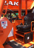 2017 SKYTRAK 10054 10000 LB DIESEL TELESCOPIC FORKLIFT TELEHANDLER PNEUMATIC 4WD OUTRIGGERS 2085 HOURS STOCK # BF91098739-NLEQ - United Lift Equipment LLC